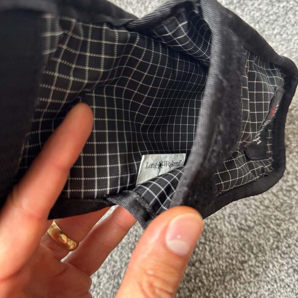 Long Weekend Grid Ripstop Accessory Pouch - Picture 4 of 6